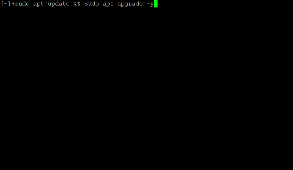 ubuntu upgrade and update command