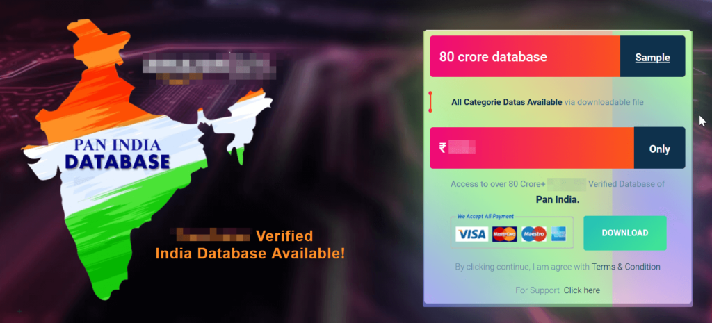 Spam Call Mafia vs DND in india consumer database on sell