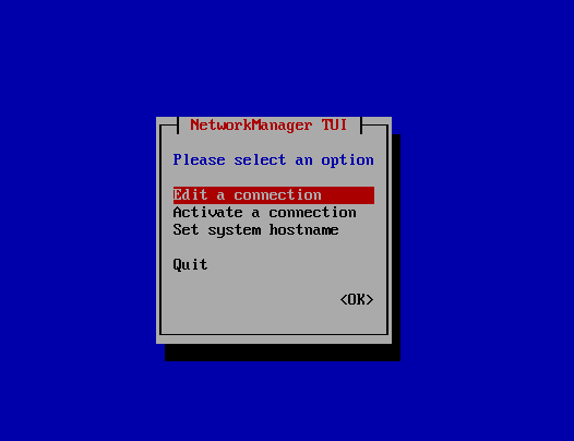 Edit network connection in cent os 7 - anishmandal.in