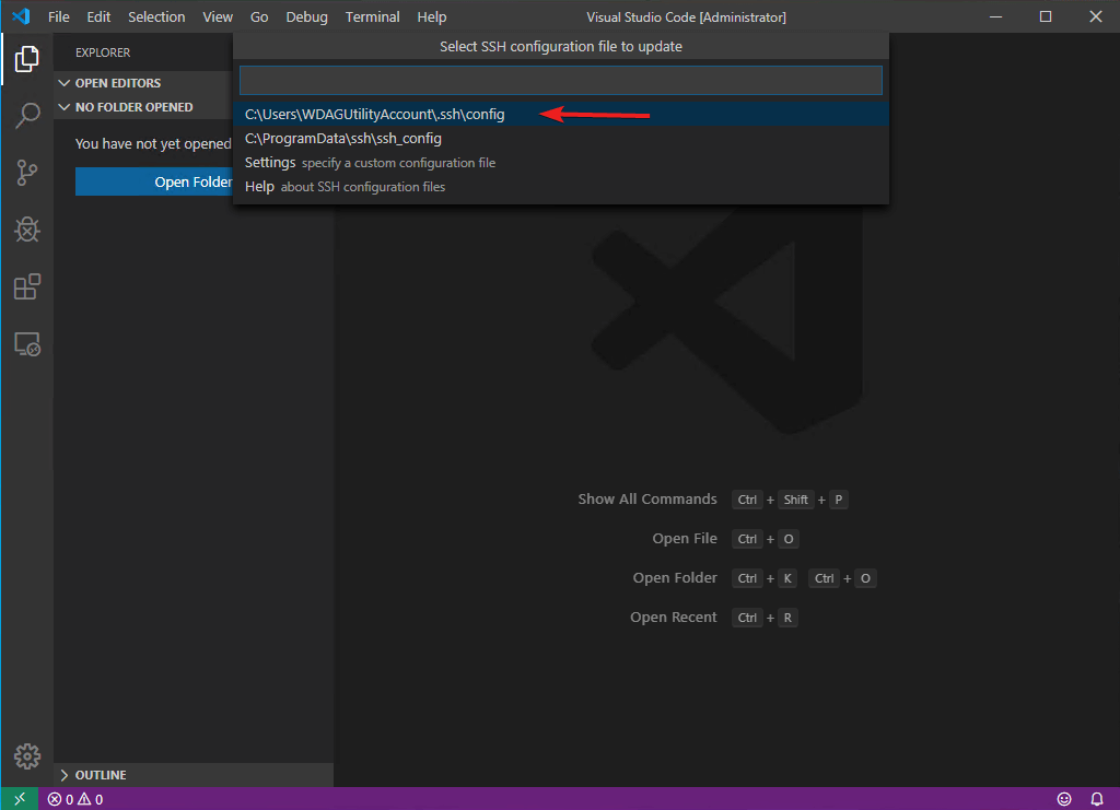 connect visual studio code to github