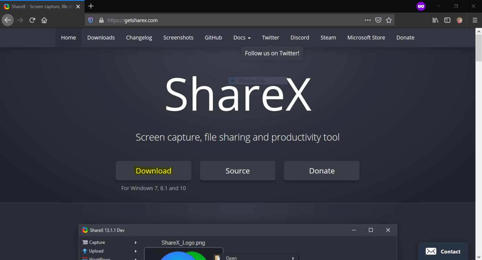 how to use sharex to record video